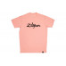 ZILDJIAN CLASSIC LOGO PINK T-SHIRT XL Футболка
