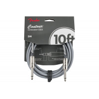 Кабель інструментальний FENDER CABLE CONTOUR SERIES 10' INCA SILVER