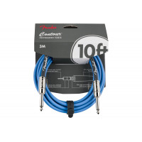 Кабель інструментальний FENDER CABLE CONTOUR SERIES 10' LAKE PLACID BLUE