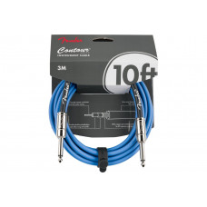 Кабель інструментальний FENDER CABLE CONTOUR SERIES 10' LAKE PLACID BLUE
