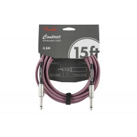 Кабель інструментальний FENDER CABLE CONTOUR SERIES 15' BURGUNDY MIST
