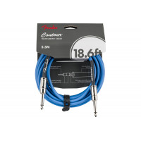 Кабель інструментальний FENDER CABLE CONTOUR SERIES 18.6' LAKE PLACID BLUE