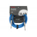 Кабель інструментальний FENDER CABLE CONTOUR SERIES 18.6' LAKE PLACID BLUE