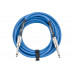 Кабель інструментальний FENDER CABLE CONTOUR SERIES 18.6' LAKE PLACID BLUE
