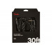 Кабель інструментальний FENDER CABLE DELUXE SERIES COIL 30' BLACK TWEED