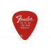 Набір медіаторів FENDER 351 DURA-TONE .96 12-PACK, FIESTA RED