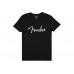 FENDER T-SHIRT SPAGHETTI LOGO MEN'S BLACK XL Футболка