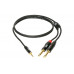 KLOTZ KY5-300 MINILINK PRO Y-CABLE BLACK 3 M Кабель комутаційний