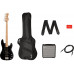 Гітарний набір з бас-гітарою SQUIER AFFINITY SERIES PJ BASS START PACK BLACK