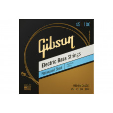 GIBSON SBG-FWSSM SHORT SCALE FLATWOUND BASS STRINGS MEDIUM Струни для бас-гітар