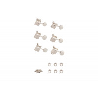 Кілки для електрогітари FENDER PURE VINTAGE GUITAR TUNING MACHINES NICKEL/CHROME (6)