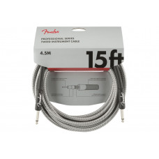 Кабель інструментальний FENDER CABLE PROFESSIONAL SERIES 15' WHITE TWEED