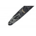 Ремінь гітарний FENDER STRAP TIE DYE LEATHER BLACK