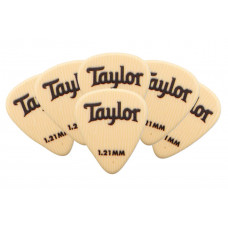 Набір медіаторів TAYLOR GUITARS 351 DARK TONE PICKS 1.21 IVOROID 6 PACK