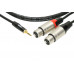 KLOTZ KY8-180 MINILINK PRO Y-CABLE 1.8 M BLACK Кабель комутаційний