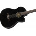 Classical Guitar FENDER CN-140SCE WN BLACK