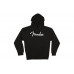 FENDER HOODIE SPAGHETTI LOGO BLACK XL Толстовка