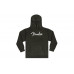 FENDER HOODIE SPAGHETTI LOGO GRAY HEATHER M Толстовка