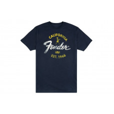 FENDER T-SHIRT BAJA BLUE XL Футболка