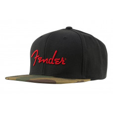 FENDER FLATBILL HAT CAMO Кепка