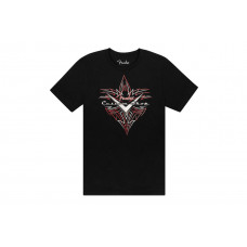 FENDER T-SHIRT CUSTOM SHOP PINSTRIPE BLACK XL Футболка