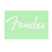 FENDER T-SHIRT SPAGHETTI LOGO SURF GREEN M Футболка