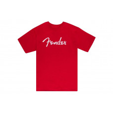 FENDER T-SHIRT SPAGHETTI LOGO DAKOTA RED L Футболка