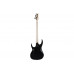 Bass guitar SOLAR GUITARS AB2.4BOP SK BLACK OPEN PORE MATTE