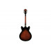 Semi-acoustic electric guitar IBANEZ AS93QMSP DBS