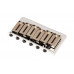 Бридж в зборі FENDER BRIDGE ASSEMBLY AMERICAN HARDTAIL STRAT '86-'07 CHROME Бридж в зборі FENDER BRIDGE ASSEMBLY AMERICAN HARDTAIL STRAT '86-'07 CHROME