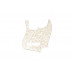Пікгард FENDER PICKGUARD CONTEMPORARY JAZZ BASS 10-HOLE WHITE PEARL