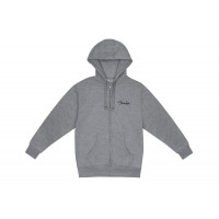 Толстовка FENDER SPAGHETTI SMALL LOGO ZIP FRONT HOODIES M