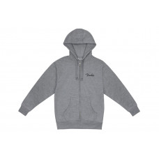 Толстовка FENDER SPAGHETTI SMALL LOGO ZIP FRONT HOODIES L