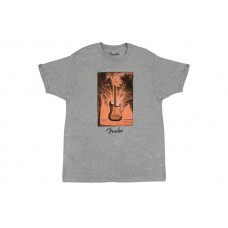 Футболка FENDER SURF TEE GREY HEATHER XL