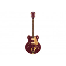 Гітара електроакустична GRETSCH ELECTROMATIC PRISTINE LTD CENTER BLOCK DOUBLE-CUT WITH BIGSBY DARK CHERRY METALLIC