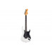 Electric guitar FENDER PLAYER II LIMITED EDITION ADVANCED STRATOCASTER HSS HT ARCTIC WHITE