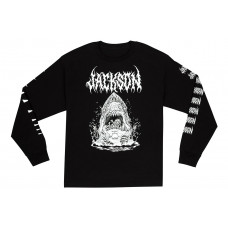 Лонгслів JACKSON SHARKROT LONGSLEEVE T-SHIRT BLACK XL