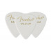 Набір медіаторів FENDER 351 WHITE PICK GROSS MEDIUM (3 PICKS)