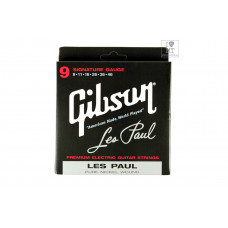 GIBSON SEG-LPS LES PAUL SIG. PURE NICKEL WOUND .009-.046 Струни для електрогітар