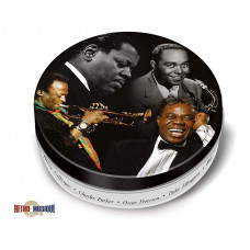 Підставка Jazz Legends - 8 Pieces Coaster Set With Real Vinyl Coasters