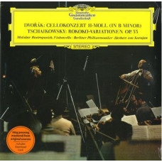 Вінілова платівка Antonin Dvorak, Pyotr Ilyich Tchaikovsky, Mstislav Rostropovich - Cellokonzert H-Moll/Rokoko-Variationen (LP, Album, Reissue, Remastered, 180 gr, Vinyl)