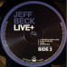 Jeff Beck – Live+ (2LP, Album, 180 Gram, Vinyl)