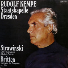 Вінілова платівка Strawinski / Britten - Staatskapelle Dresden, Rudolf Kempe – Der Feuervogel (Ballett-Suite) / Sinfonia Da Requiem Op. 20 (Vinyl)