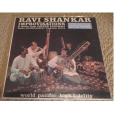 Вінілова платівка Ravi Shankar – Improvisations And Theme From Pather Panchali (Vinyl)