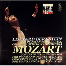 Вінілова платівка Mozart - Leonard Bernstein Piano And Conducting Columbia Symphony Orchestra – Concerto No. 17 In G Major For Piano And Orchestra, K.543 / Symphony No. 15 In B-Flat Major For Piano And Orchestra, K.450 (Vinyl)