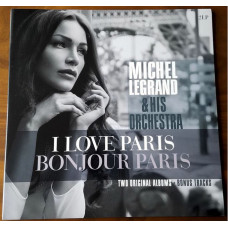 Вінілова платівка Michel Legrand & His Orchestra – I Love Paris & Bonjour Paris (Vinyl)
