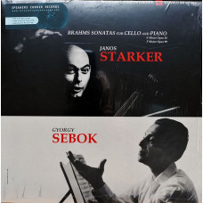 Вінілова платівка Johannes Brahms, Janos Starker, Gyorgy Sebok – Cello And Piano Sonatas (Vinyl)