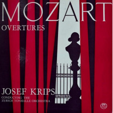 Mozart - Zurich Tonhalle Orchestra, Josef Krips – Overtures (Vinyl)