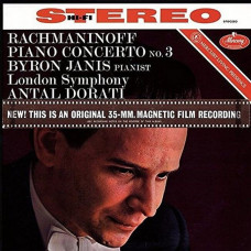 Вінілова платівка Rachmaninoff, Byron Janis, London Symphony, Antal Dorati – Piano Concerto No. 3 ( Reissue, Remastered, Stereo, 180Gr Vinyl)
