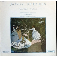 Вінілова платівка Johann Strauss - Sudwestfunk Orchester De Baden-Baden / Georges Sebastian – Grandes Valses (Vinyl)